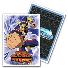 Dragon Shield Matte Art Standard-Size Sleeves - My Hero Academia All Might Punch - 100ct